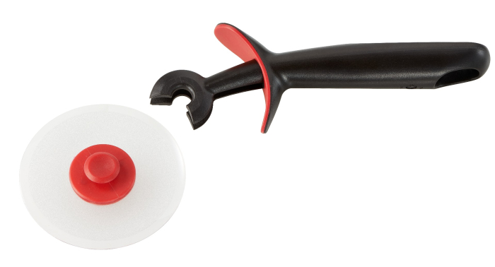 Cutit pentru pizza Ingenio K2071114, calitate premium, design inovator, fara BPA sau ftalati, lama de inox, plastic, negru [2]