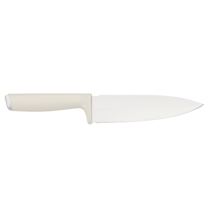 Cutit Tefal EverSharp Daily K3292S04, cutitul bucatarului 16.5 cm, lama din inox, suport cu sistem integrat de ascutire, maner ergonomic, crem [16]