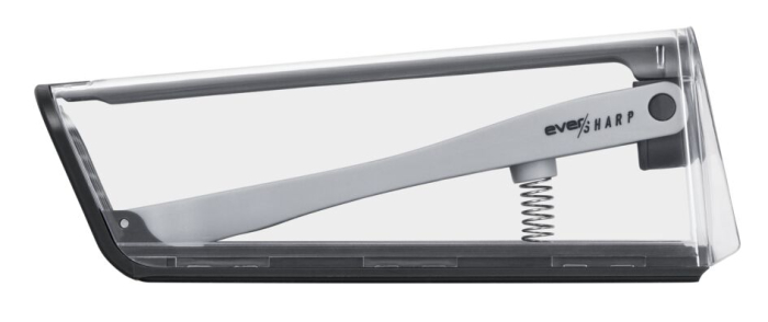 Cutitul bucatarului cu suport de ascutire Tefal Ever Sharp K2569004, 16.5 cm, suport cu tehnologie Dual Pivot, sistem de blocare, otel german [6]