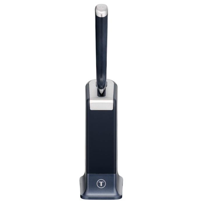 Cutitul bucatarului & suport Tefal EverSharp Pro K297S244, inox german, maner ergonomic, sistem de ascutire integrat, negru & argintiu [2]