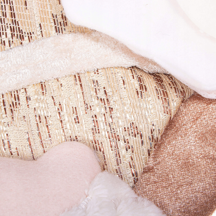 Decoratiune Craciun, soseta pentru cadouri cu Mos Craciun 45cm, maro [5]