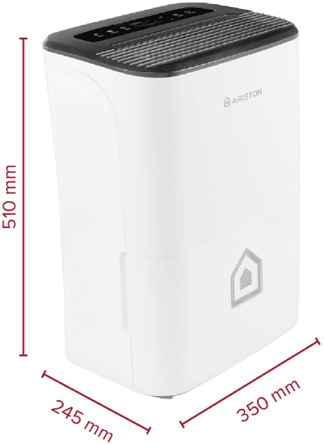 Dezumidificator portabil Ariston DEOS 20S, capacitate 20 litri/zi, functie anti-miros si timer [3]