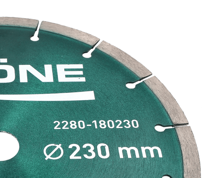 Disc diamantat Gröne Ø 230 x 22,23 mm cu muchie segmentata [3]