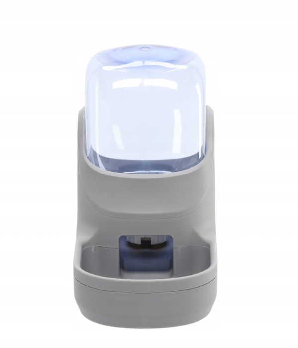 Dispenser automat apa caini pisici gravitational 3800 ml, 35x17x29 cm, umplere automata, gri [3]