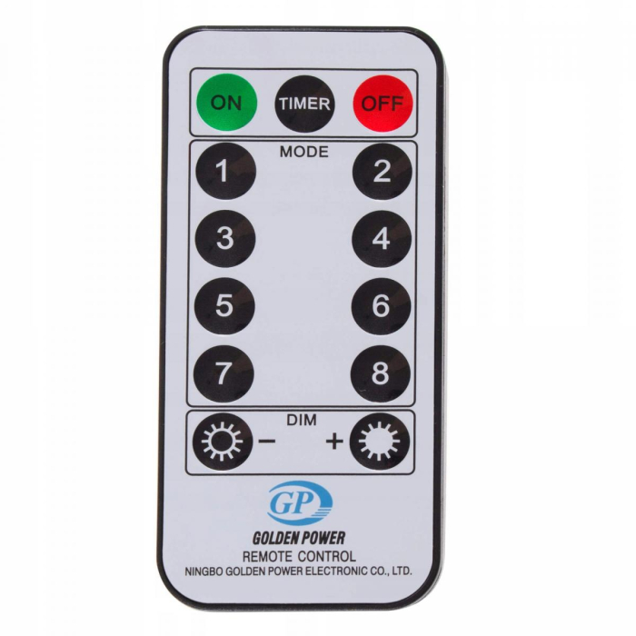 (DL) Ghirlanda luminoasa 500 LED-uri, 20m, pentru interior/exterior, telecomanda, iluminare multicolora [10]