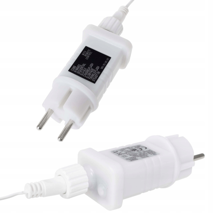 (DL) Ghirlanda luminoasa tip perdea 200 LED-uri, 8m, pentru interior/exterior, iluminare albastra [6]