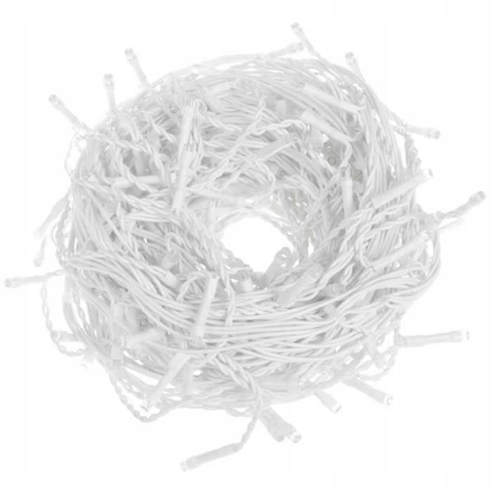 Ghirlanda luminoasa tip perdea 200 LED-uri, 8m, pentru interior/exterior, iluminare multicolora [8]