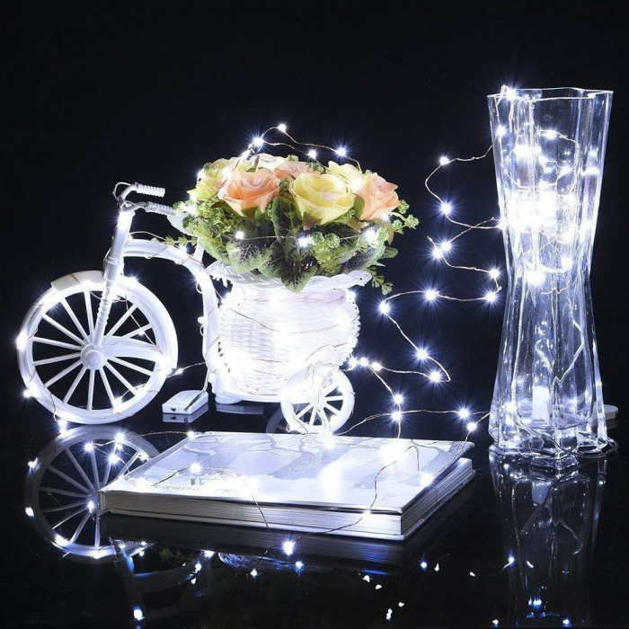 (DL) Instalatie lumina decorativa cu 300 LED-uri, telecomanda, 30m, iluminare alba [2]