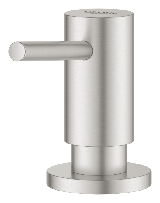 Dozator sapun bucatarie Grohe 40535DC0, Cosmo, incastrat, 400 ml, mat, otel satinat [3]