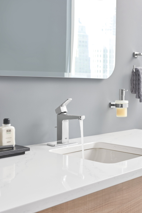 Dozator sapun Grohe 40756001, 157 mm, 74 mm, 1 orificii instalare, 150 volum ml, pe perete, Transparent [2]