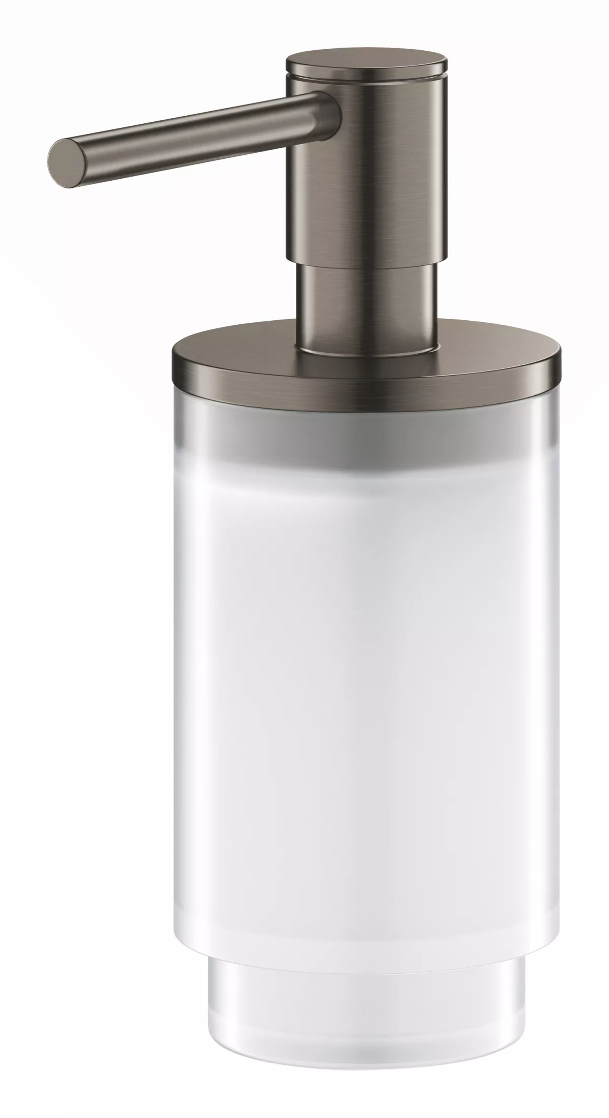 Dozator sapun Grohe Selection, pe suport, 130 mm, sticla/metal, mat, grafit, 41028AL0 [2]