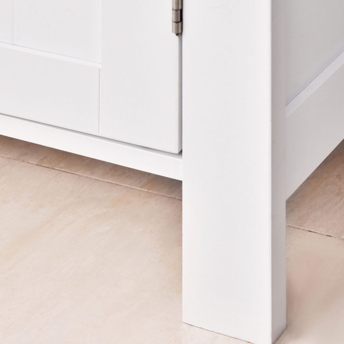  dulap baie, cu doua usi, 60x30x80 cm, alb [9]