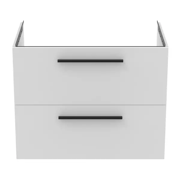 Dulap baza suspendat Ideal Standard i.life B alb mat 2 sertare 80 cm [10]