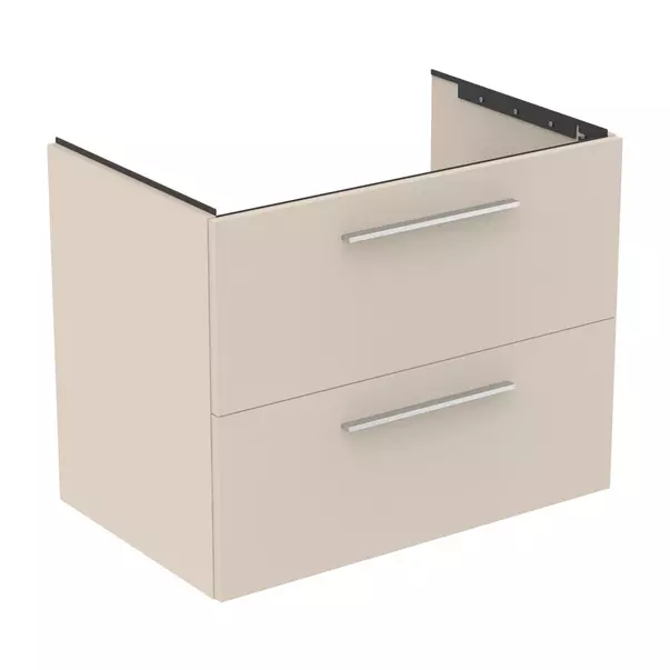 Dulap baza suspendat Ideal Standard i.life B bej nisipiu mat 2 sertare 80 cm [9]