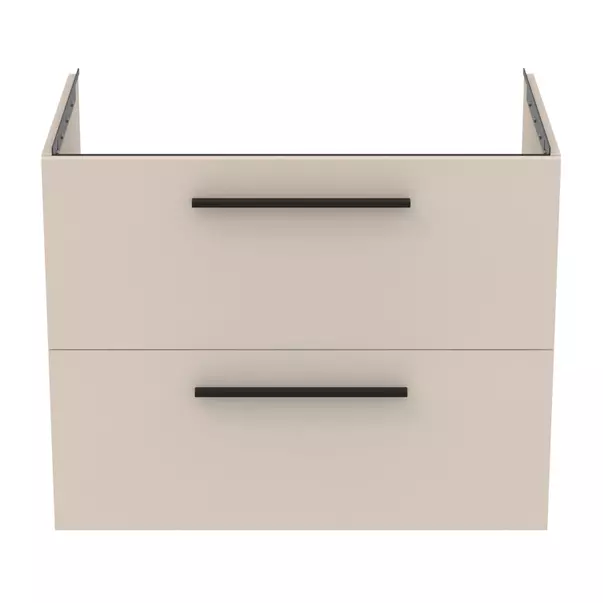 Dulap baza suspendat Ideal Standard i.life B bej nisipiu mat 2 sertare 80 cm [11]