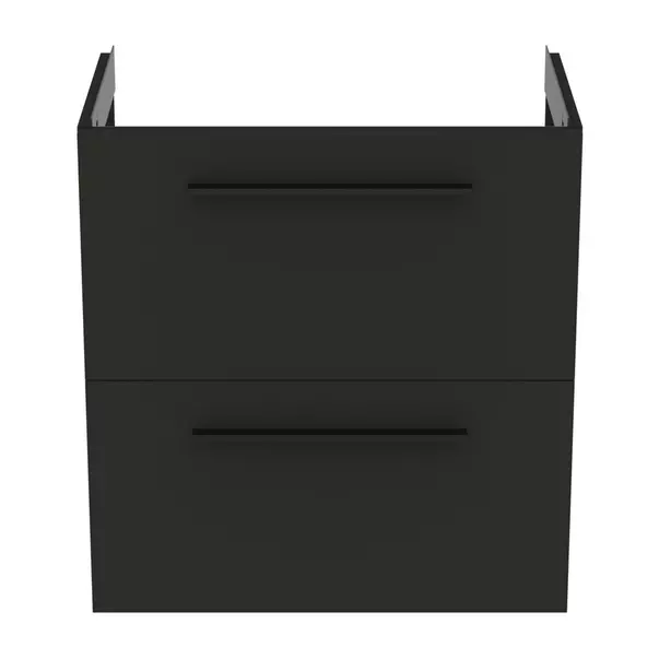 Dulap baza suspendat Ideal Standard i.life S 2 sertare gri carbon 60 cm [5]