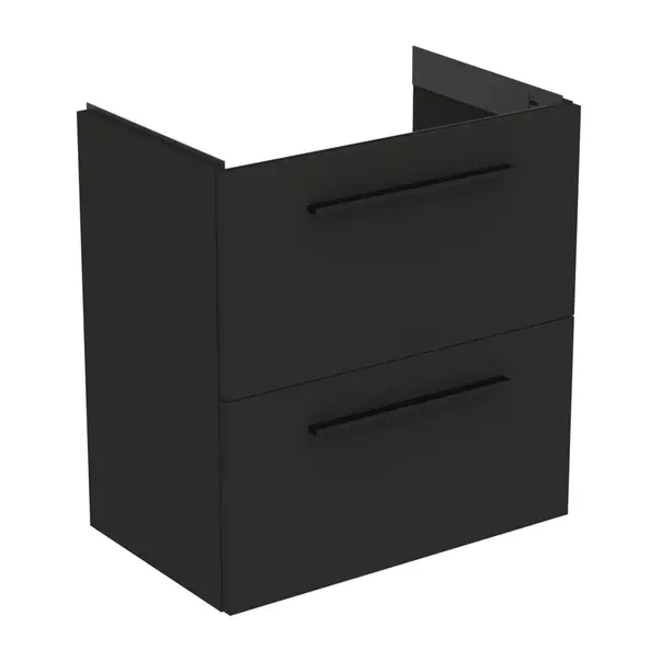 Dulap baza suspendat Ideal Standard i.life S 2 sertare gri carbon 60 cm [3]