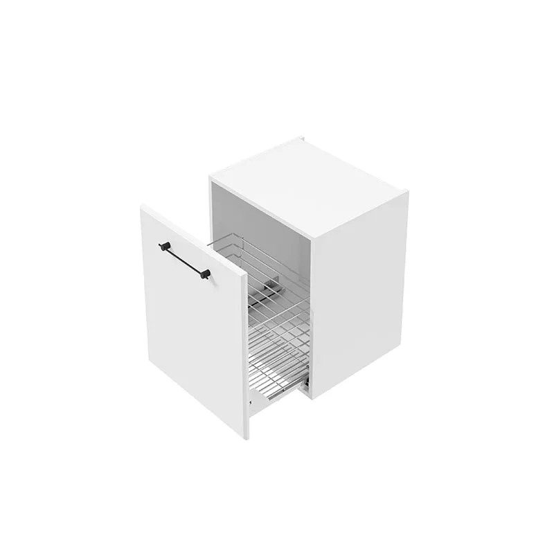 Dulap cabinet Defra More, 50 x 60 x 45 cm, sertar, mat, alb, 291-B-05001 [2]