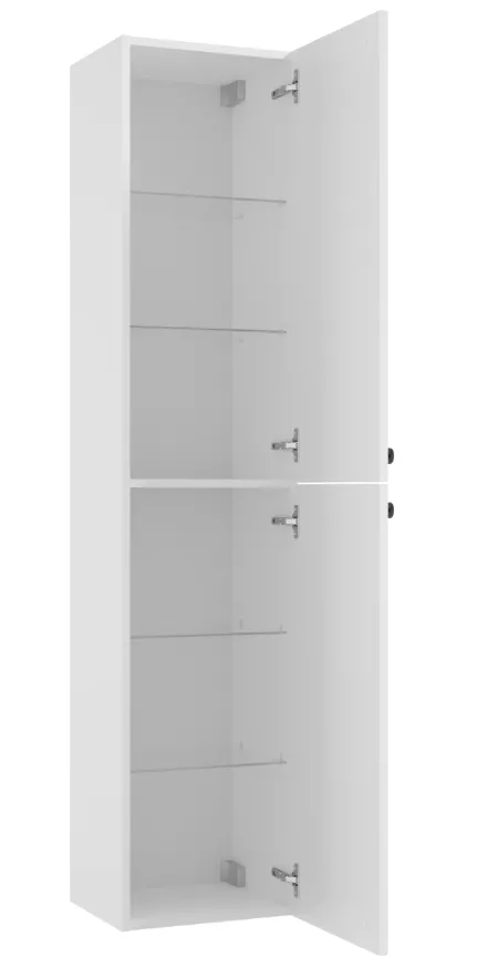 Dulap coloana Defra Fuego, 170 x 37 x 31 cm, usa, mat, alb, 001-C-03702 [2]