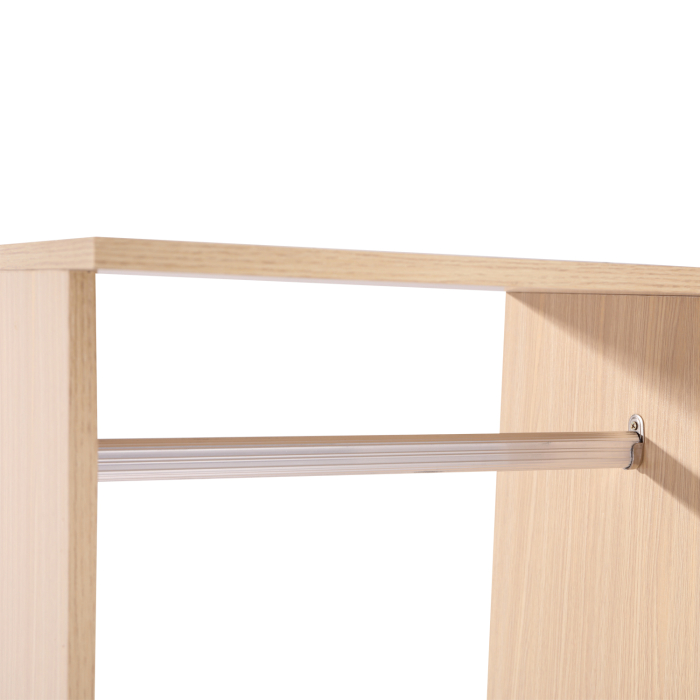  dulap deschis cu cuier si 3 rafturi, 80 x 40 x 128 cm [9]