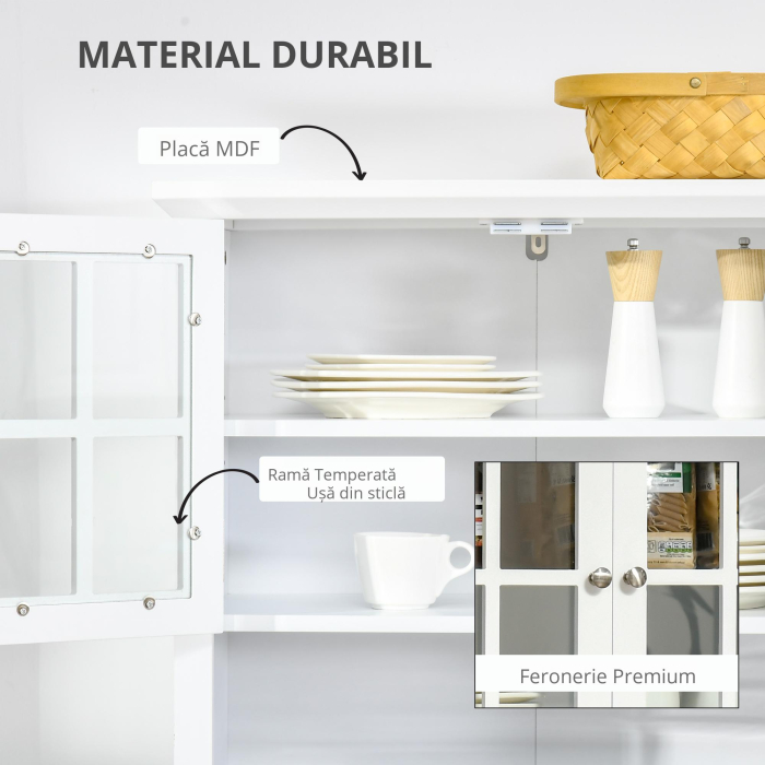  Dulap inalt 68×40×164 cm - Compartimente si Rafturi pentru Bucatarie [7]