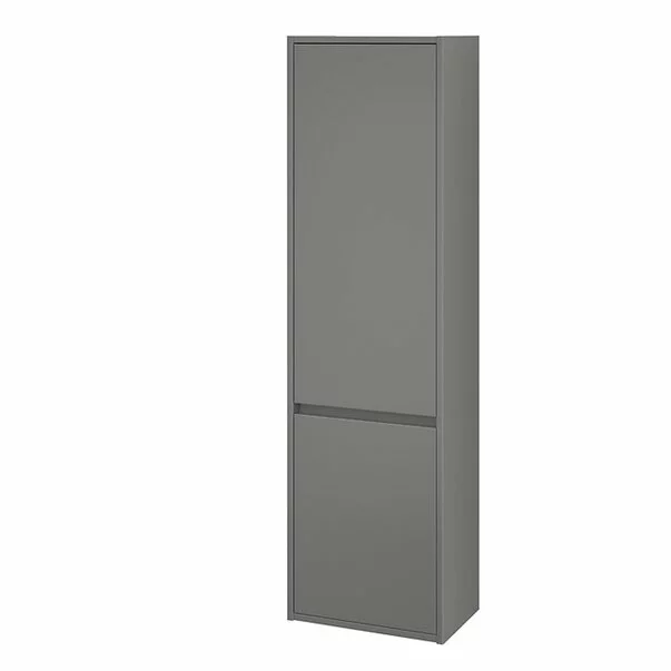 Dulap inalt suspendat Cersanit Crea mdf gri 140x40 cm [1]