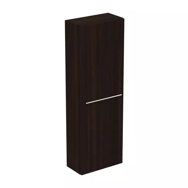 Dulap inalt suspendat Ideal Standard i.life S finisaj stejar cafeniu 40 cm 1 usa [3]