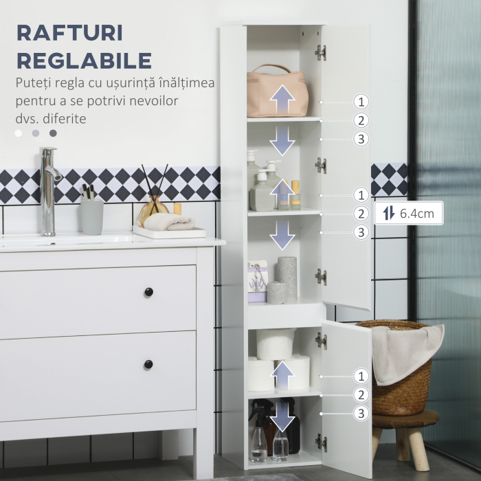  Dulap ingust pentru Baie - 5 Niveluri [5]