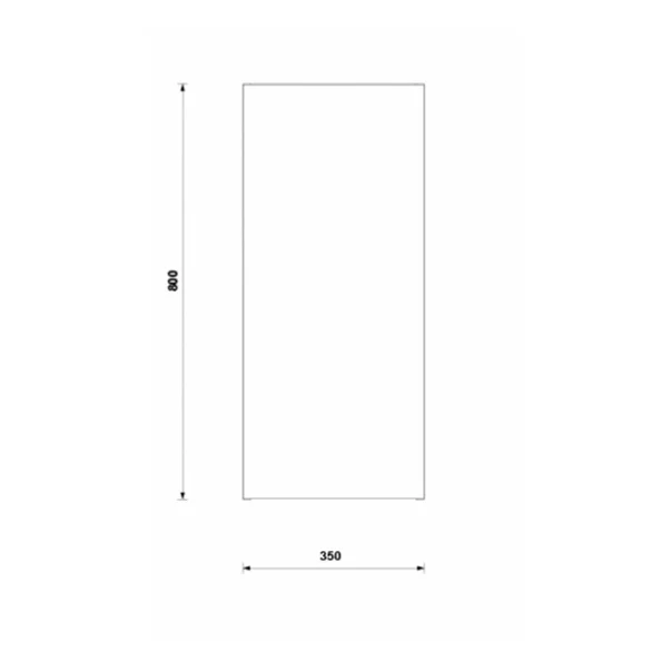 Dulap mediu suspendat Gala Daily gri 1 usa 35 cm [3]