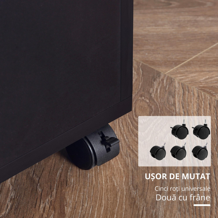  Dulap Mobil pentru Birou - 4 Roti [4]