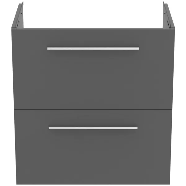 Dulap pentru lavoar Ideal Standard i.Life S, suspendat, 60 x 38 x 63 cm, setar, mat, gri, T5293NG [4]