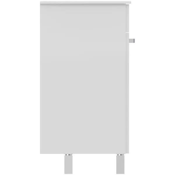 Dulap pentru lavoar Ideal Standard Tempo, pe podea, 60 x 45 x 85 cm, usa, lucios, alb, E3239WG [4]