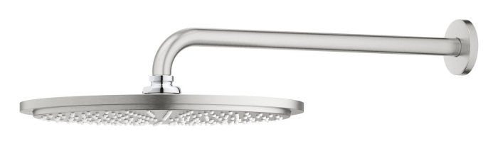 Dus fix Grohe 26066DC0, Rainshower 310, pe perete, 310 mm, 1 functie, mat, otel satinat [6]