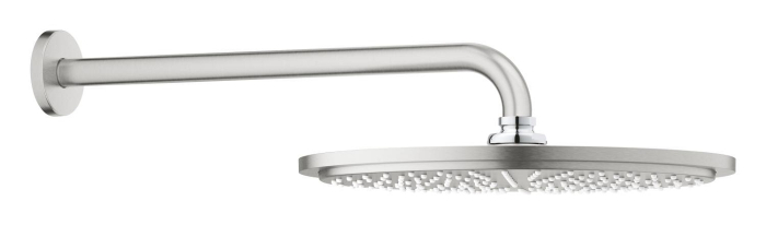 Dus fix Grohe 26066DC0, Rainshower 310, pe perete, 310 mm, 1 functie, mat, otel satinat [4]
