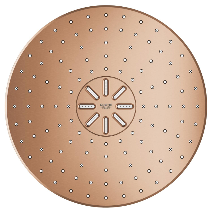 Dus fix Grohe 26475DL0, SmartActive 310, pe perete, 310 mm, 2 functii, necesita valva, mat, cupru [3]