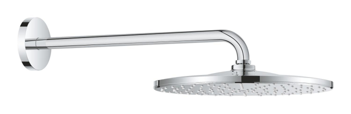 Dus fix Grohe 26557000, 310 mm, 1 bar, 422 mm, 1 pulverizari, 1/2 conexiune instalare, pivotant, Crom [3]