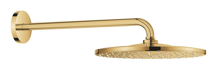 Dus fix Grohe 26558GL0, Rainshower 310, pe perete, 310 mm, 1 functie, lucios, auriu [2]