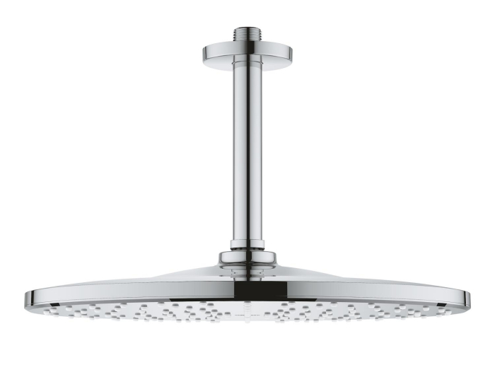 Dus fix Grohe 26559000, 310 mm, 1 bar, 142 mm, 1 pulverizari, 1/2 conexiune instalare, sistem anticalcar, Crom [2]