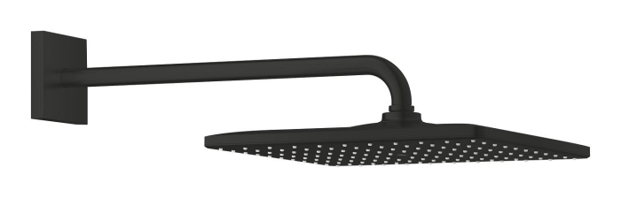 Dus fix Grohe 265642430, 310 mm, 1 bar, 422 mm, 1 pulverizari, 1/2 conexiune instalare, pivotant, Negru [3]