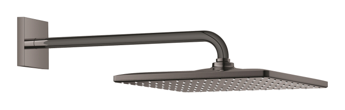 Dus fix Grohe 26564A00, Rainshower 310 Cube, pe perete, 310 mm, 1 functie, anti-calcar, lucios, grafit [2]