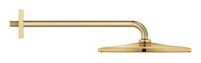 Dus fix Grohe 26564GL0, Rainshower 310 Cube, pe perete, 310 mm, 1 functie, lucios, auriu [3]