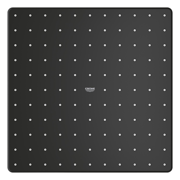 Dus fix Grohe 26564KF0, EuroCube, pe perete, 310 mm, 1 functie, mat, negru [5]