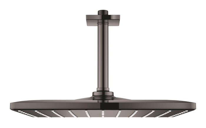 Dus fix Grohe 26566A00, Rainshower 310 Cube, pe tavan, 310 mm, 1 functie, lucios, grafit [2]