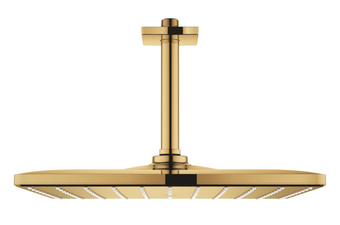 Dus fix Grohe 26566GL0, Rainshower 310 Cube, pe tavan, 310 mm, 1 functie, lucios, auriu [3]