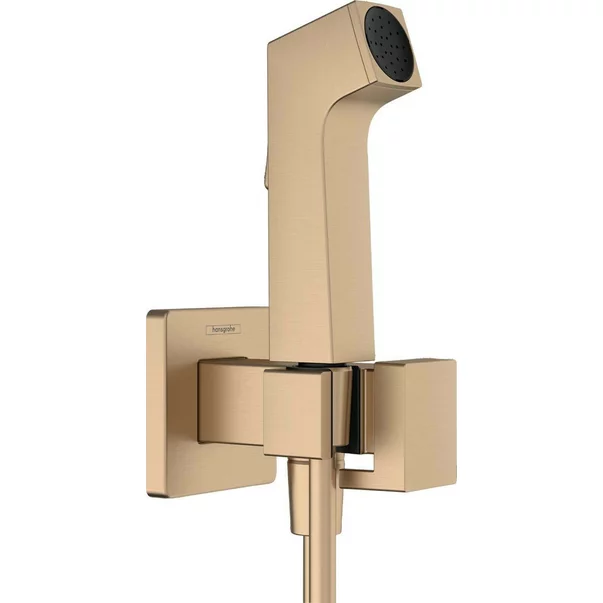 Dus igienic bronz periat Hansgrohe E EcoSmart cu 1 jet Bidette [1]