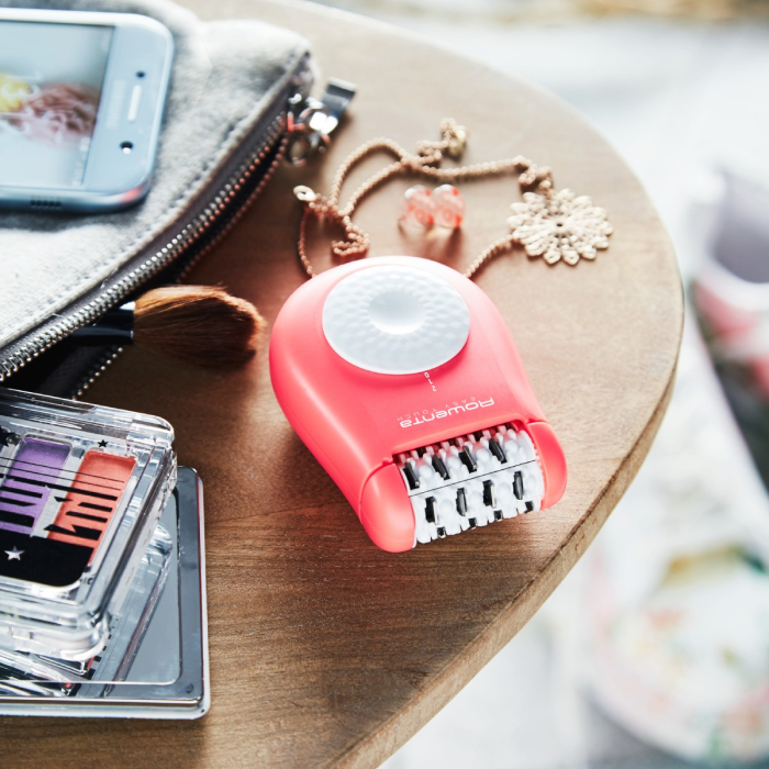 Epilator Rowenta Easy Touch EP1110F1, 24 pensete, compact, usor de utilizat, sistem de masaj cu bile, roz neon [7]