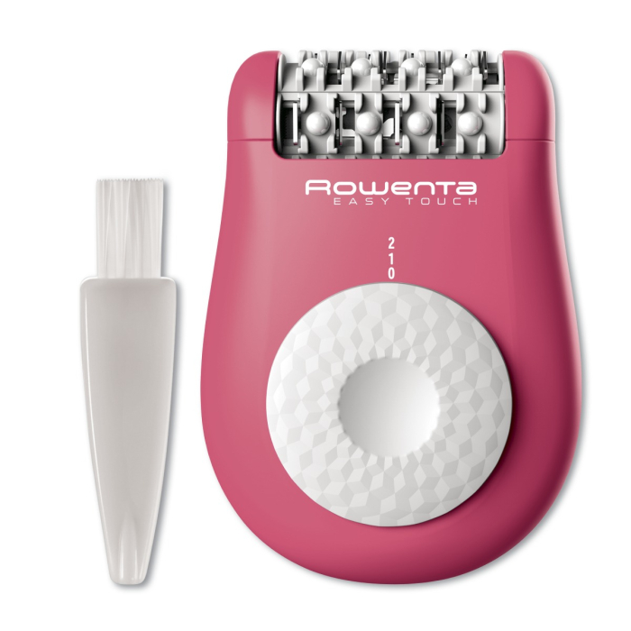 Epilator Rowenta Easy Touch EP1110F1, 24 pensete, compact, usor de utilizat, sistem de masaj cu bile, roz neon [3]