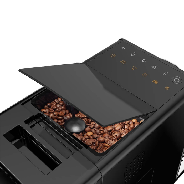 Espressor automat Beko CEG3194B, 1350 W, 19 bar, 1.5 l, touch control, rasnita integrata, spumarea laptelui, curatare automata, negru [4]