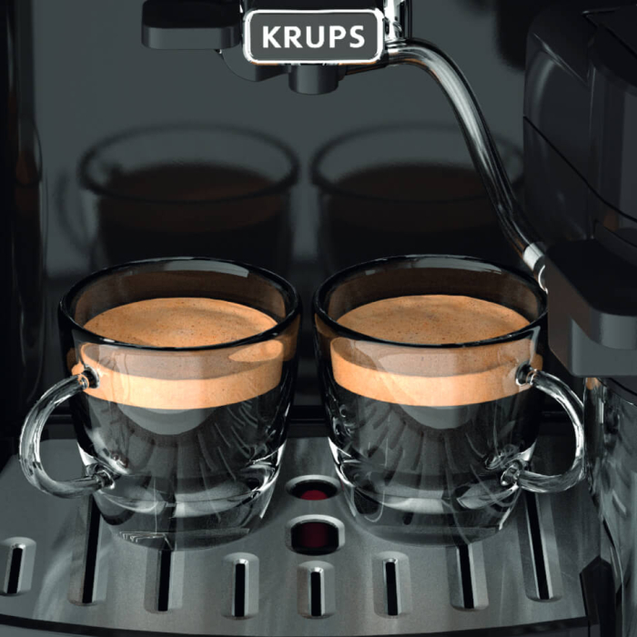 Espressor automat Krups Arabica Latte EA819N10, 1450 W, 15 bari, 1.7 L, display, accesoriu pentru lapte, negru [8]