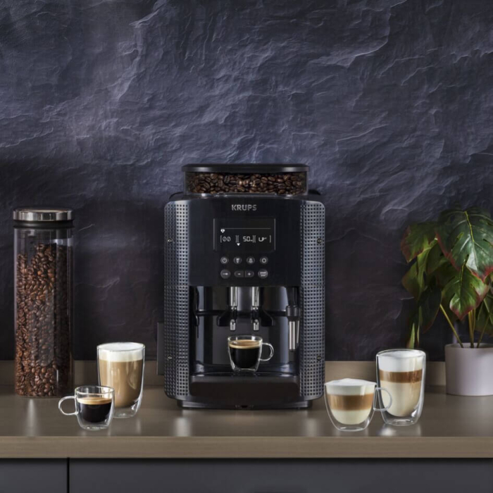 Espressor automat KRUPS EA815070, 1.7l, 1450W, 15 bar, display LCD, negru [5]